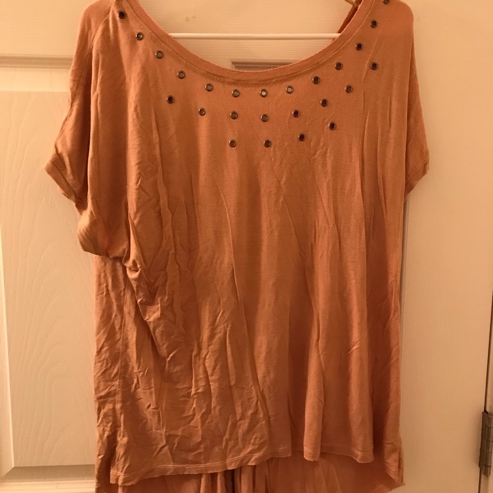high-low super soft tee